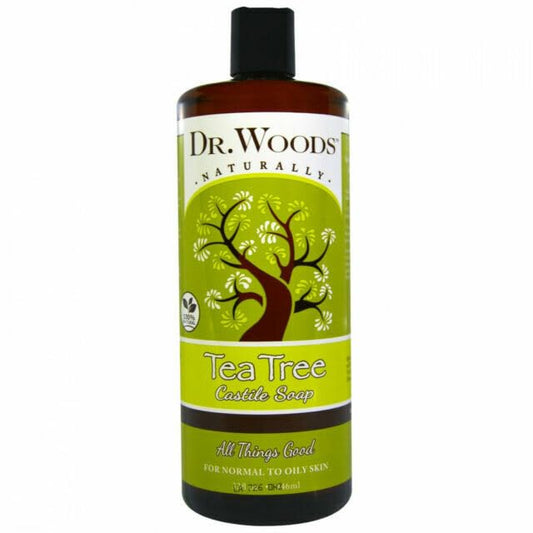 Pure Tea Tree Castile Soap Beauty & Personal Care Dr. Woods