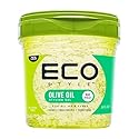 Eco Style ECOCO Style Gel Olive Oil-100% Pure Olive Oil-Adds Shine And Tames Split Ends-Weightless Style-Nourishes And Repairs-Adds Moisture To The