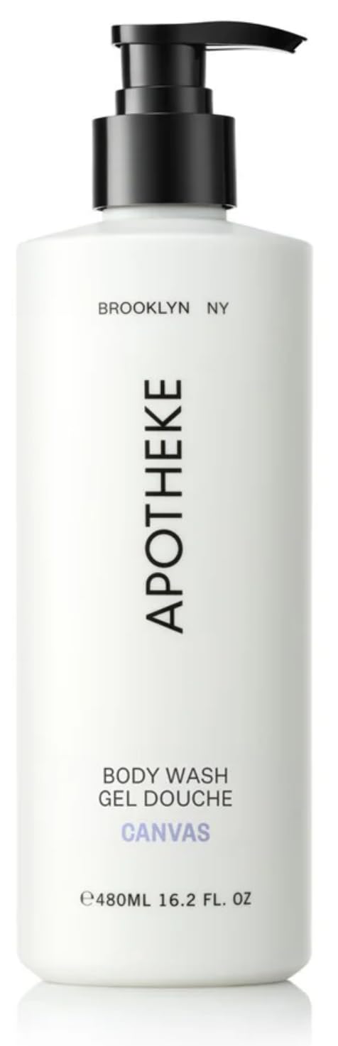 Fuzzion Apothekae Canvas Plant Based Bath Gel Body Wash - 16.2 Fluid Ounces