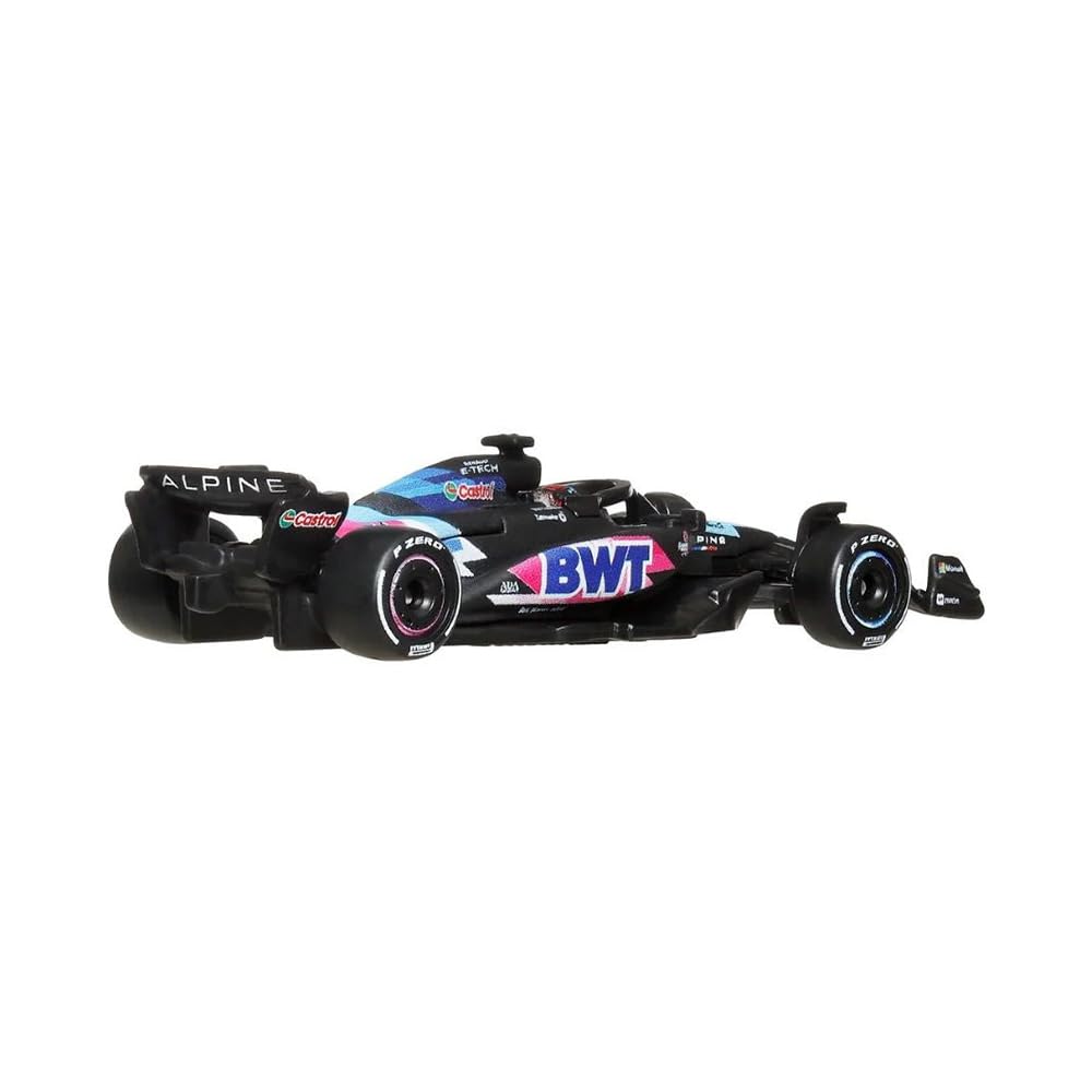 Hot Wheels Formula 1 Car Model F1 BWT ALPINE A524 Esteban Ocon 31 - Die Cast Scale 1:64 - Length 8 cm - JBM09