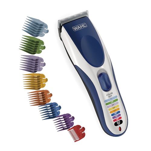 Wahl Color Pro Cordless Rechargeable Hair Clipper & Trimmer - Easy Color-Coded Guide Combs - for Men, Women, & Children - Model 9649P Beauty and Personal Care Wahl Default Title