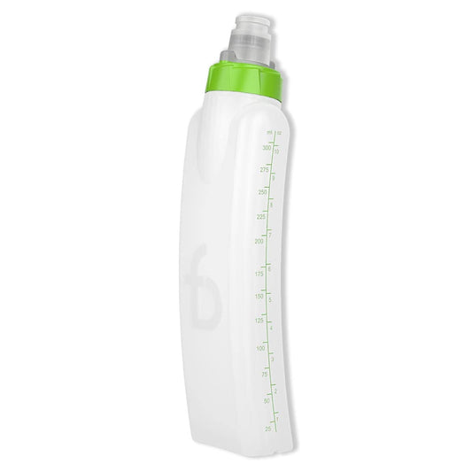 FlipBelt Arc Water Bottle for FlipBelt Running Belt, Curved Hydration Running Bottle, 11 Fl. Oz, Green