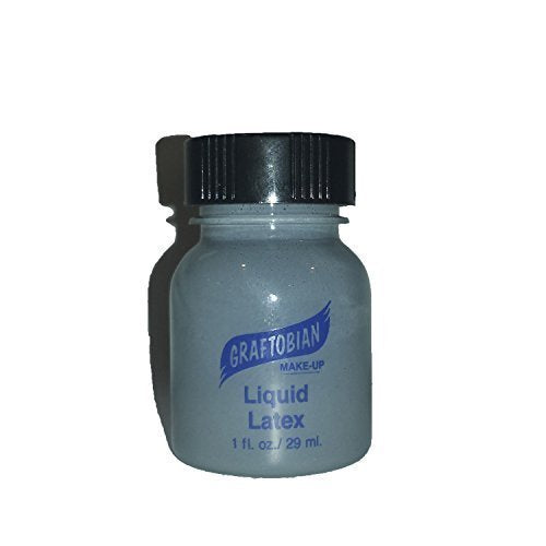 Graftobian Liquid Latex, Colored 1 Ounce - Black