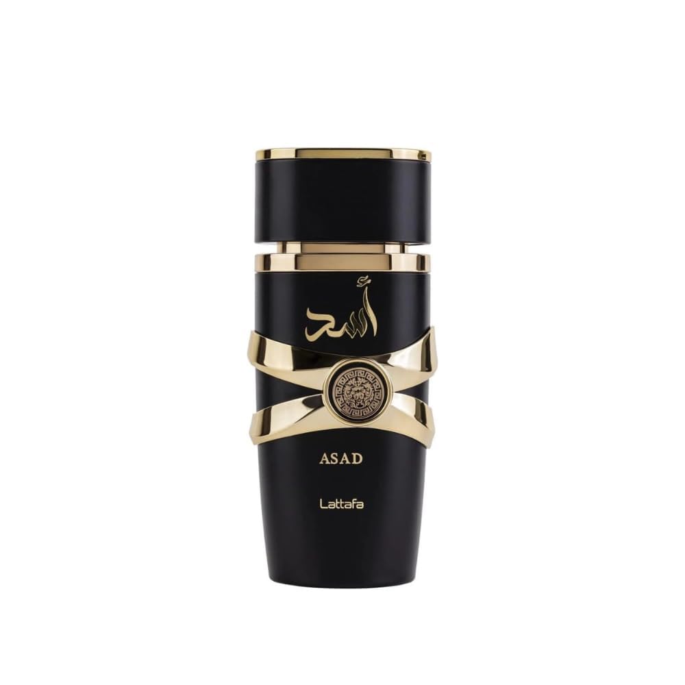 Lattafa Perfumes Asad for Unisex Eau de Parfum Spray, 3.4 Ounce Beauty and Personal Care Lattafa