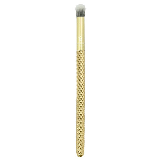 MODA Metallics Super Crease Eyeshadow Brush - Premium Eye Makeup Brush for Crease Definition - Vegan & Cruelty-Free