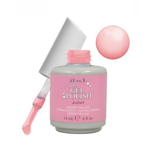 IBD Just Gel JULIET Soak Off Pink Sheer Nail Polish UV Manicure .5 oz Salon LED Beauty & Personal Care IBD