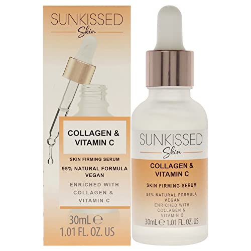 Sunkissed Collagen and Vitamin C Serum by Sunkissed for Unisex - 1.01 oz Serum
