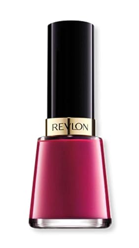 Revlon Nail Enamel, Chip Resistant Nail Polish, Glossy Shine Finish, in Plum/Berry, 620 Bewitching, 0.5 oz