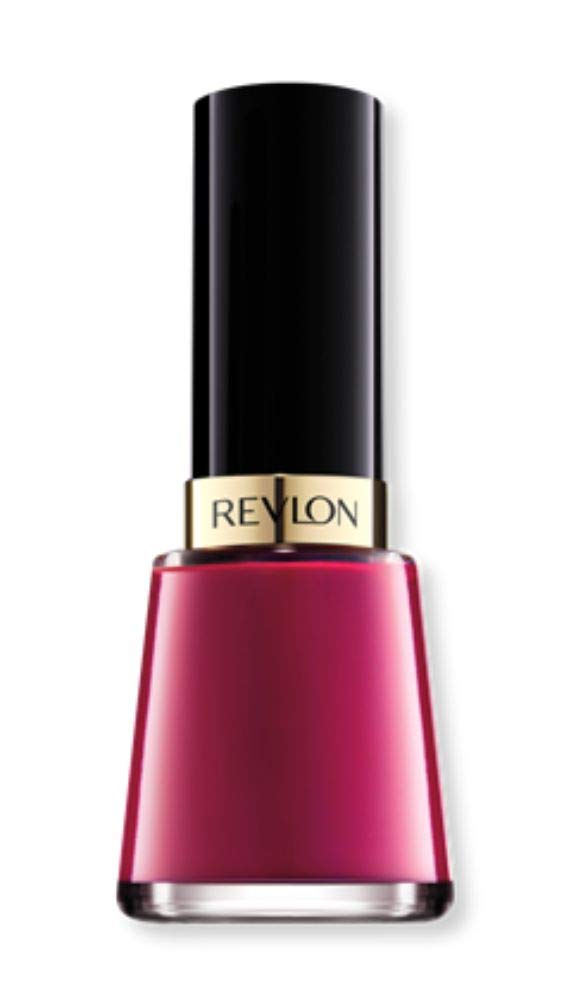 Revlon Nail Enamel, Chip Resistant Nail Polish, Glossy Shine Finish, in Plum/Berry, 620 Bewitching, 0.5 oz