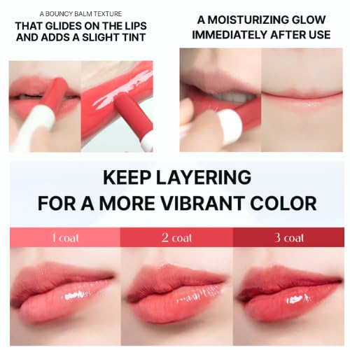 # HANHYUNJAE Pro Melt Lip Balm, 3 Colors Food-Inspired Glossy Finish (03 / Fig Rose) / 0.098oz / Vegan, Hypoallergenic, Hydrating Melting Lip Balm Beauty and Personal Care HANHYUNJAE