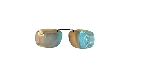 Solar Shield Polarized 56 Rec 1 Clip-on RIMLESS Gray 