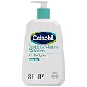 Cetaphil Gentle Exfoliating SA Face Lotion, Lightweight Moisturizer for All Skin Types, 8 Oz Pump Bottle, Salicylic Acid, Mandelic Acid