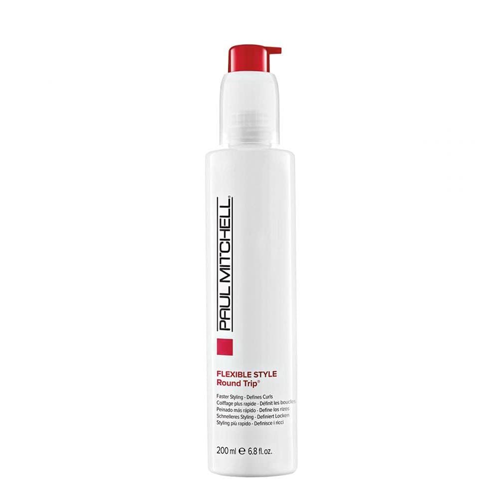 Paul Mitchell Round Trip Curl Defining Serum, Reduces Drying Time For Faster Styling, For Wavy + Curly Hair, 6.8 fl. oz