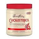 Queen Helene Cholesterol Hair Conditioning Cream - Deep Repair Treatment for Dry, Damaged & Chemically Treated Hair | Moisture-Restoring Mask | 15 oz