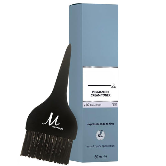 BlondorPlex Lightest Pearl /16 Cream Toner 2 Ounce with Tint Brush