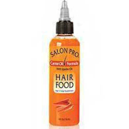 SalonPro Hair Food Carrot Oil Formula With Jojoba Oil 4 Oz