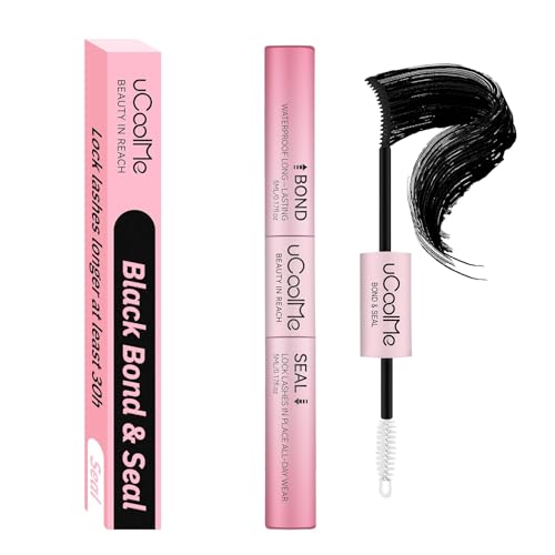 uCoolMe Lash Bond and Seal Waterproof for Lash Clusters 144Hours New Upgrade Leak-Proof Cap Upgraded Airtight Pipe Material Non-Irritating Lash Glue Beauty and Personal Care UCOOLME Default Title