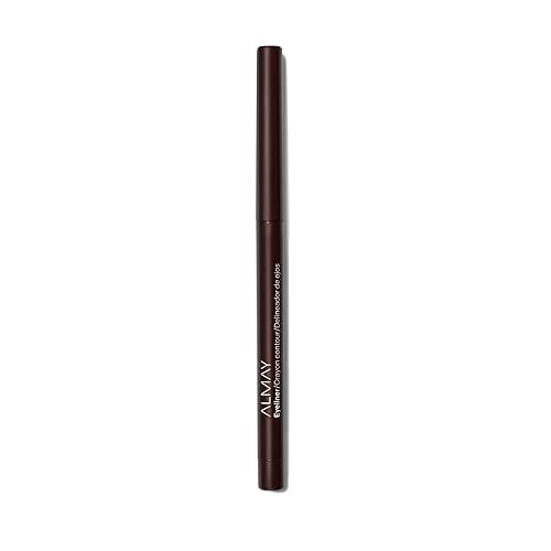 Almay All-Day Eyeliner Pencil, Hypoallergenic, Cruelty-Free, Smudge-Proof, Ophthalmologist Tested, Stocking Stuffer for Women, 209 Black Raisin, 0.01