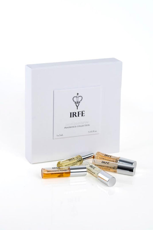 IRFE Discovery Set Fragrance Collection - 5 Eau de Parfum Mini Vials 3ml Each - Luxury Fragrance Sampler Set for Women - Travel Size Gift Set Beauty & Personal Care IRFE