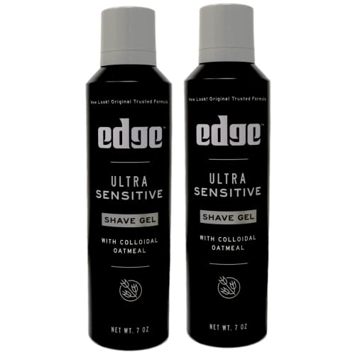 Edge Shave Gel Ultra Sensitive 7 oz (Pack of 2)