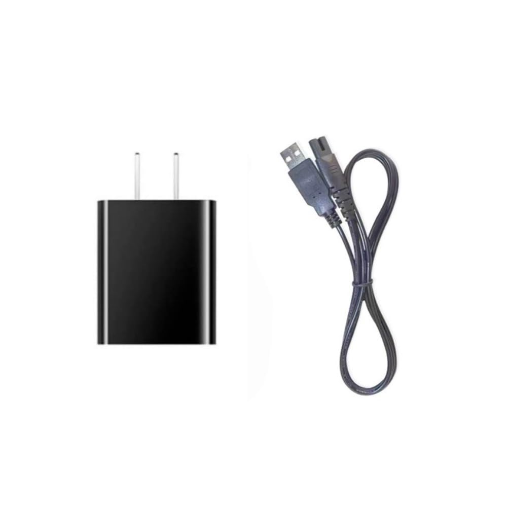 Onerbl 2-Prong 5V AC/DC Adapter Replacement for OLOV YP-7032 NiMH Battery 3.7V 600mAh 3.7VDC Replaceable Electric Groin Nose Hair Trimmer Model YP7032 Beauty and Personal Care onerbl