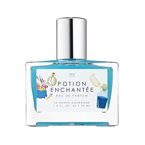 Le Monde Gourmand Disney Alice in Wonderland Potion Enchantée Eau de Parfum, Raspberry & Peach Fruity Perfume Spray, Women’s Fragrance Gift, 1 fl oz Beauty & Personal Care Le Monde Gourmand