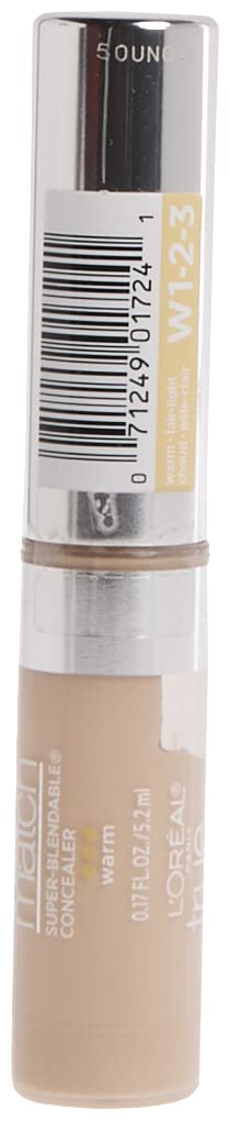 L’Oreal ParisTrue Match Concealer Warm #W1-2-3 Fair/Light