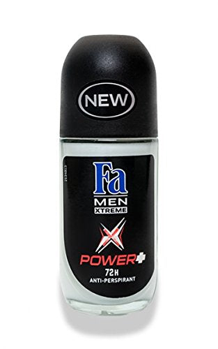 Fa Men Xtreme Power Plus Roll On Antiperspirant Deodorant - 50 ml/1.69 fl.oz Beauty and Personal Care Fa