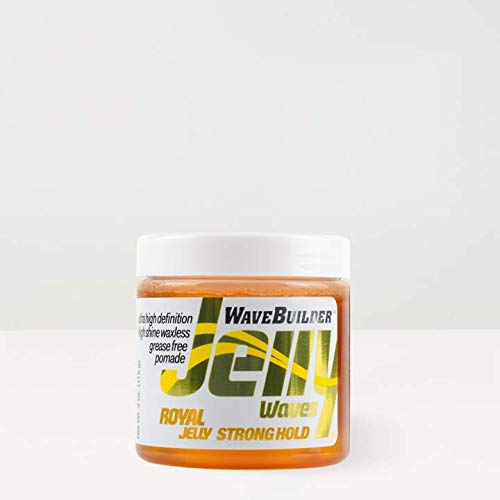 WAVEBUILDER Jelly Waves Trio-Soft Medium and Strong Hold Pomades for Waves