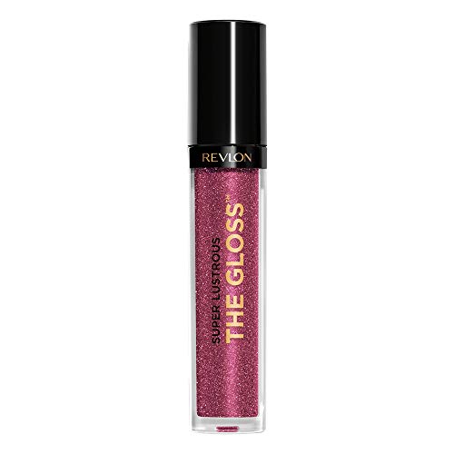 Revlon Super Lustrous Lip Gloss, Non-Sticky, Hydrating, High Shine Finish, 308 Plum Appeal, 0.13 oz