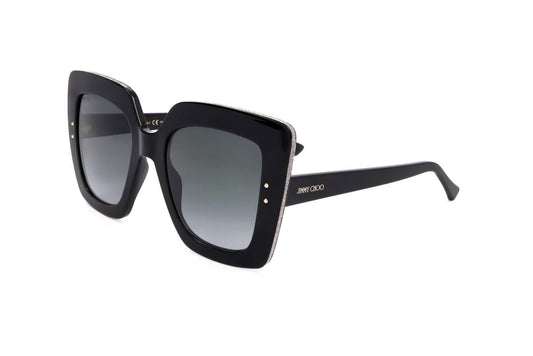JIMMY CHOO AURI/G/S Black/Grey Shaded 53/22/145 women Sunglasses