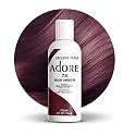 Adore Semi Permanent Hair Color (078 Rich Amber) | Vegan & Cruelty-Free Brown Hair Dye | No Ammonia, No Peroxide, No Alcohol | 4 Fl Oz