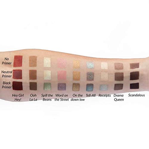 theBalm What's The Tea? Eyeshadow Palette With Primers, Hot Tea Warm Shades