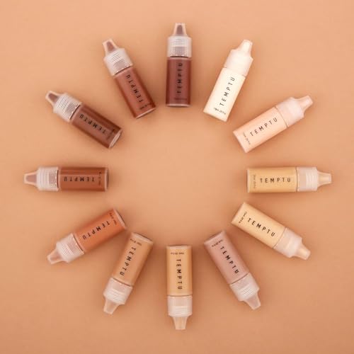 TEMPTU S/B Silicone-Based Airbrush Foundation: Professional Long-Wear Liquid Makeup, Sheer To Full Coverage For A Hydrated, Healthy-Looking Glow & Luminous