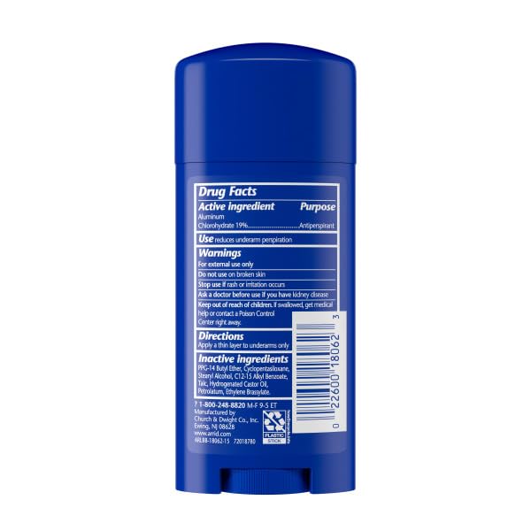 Arrid XX Extra Extra Dry Solid Antiperspirant Deodorant, Unscented, 2.6 oz. (Pack of 5) Beauty and Personal Care Arrid