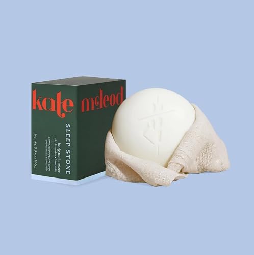 Kate McLeod Sleep Stone Deep Moisturizing Lotion Bar, 3.5 Oz