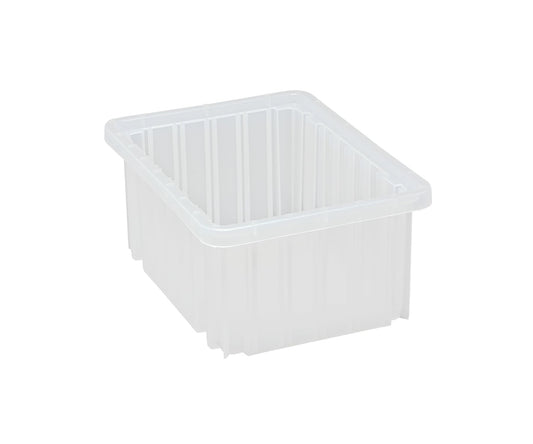 Quantum Storage DG91050 Dividable Grid Heavy Duty Part Organizer Bins - 10-7/8" x 8-1/4" x 5" - 20 Pack