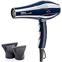 ROSILY Professional 2200W Ionic Ceramic Hair Dryer | Fast Drying Salon Quality Blow Dryer with Nozzle Attachments for Smooth Shine and Silky Hair |