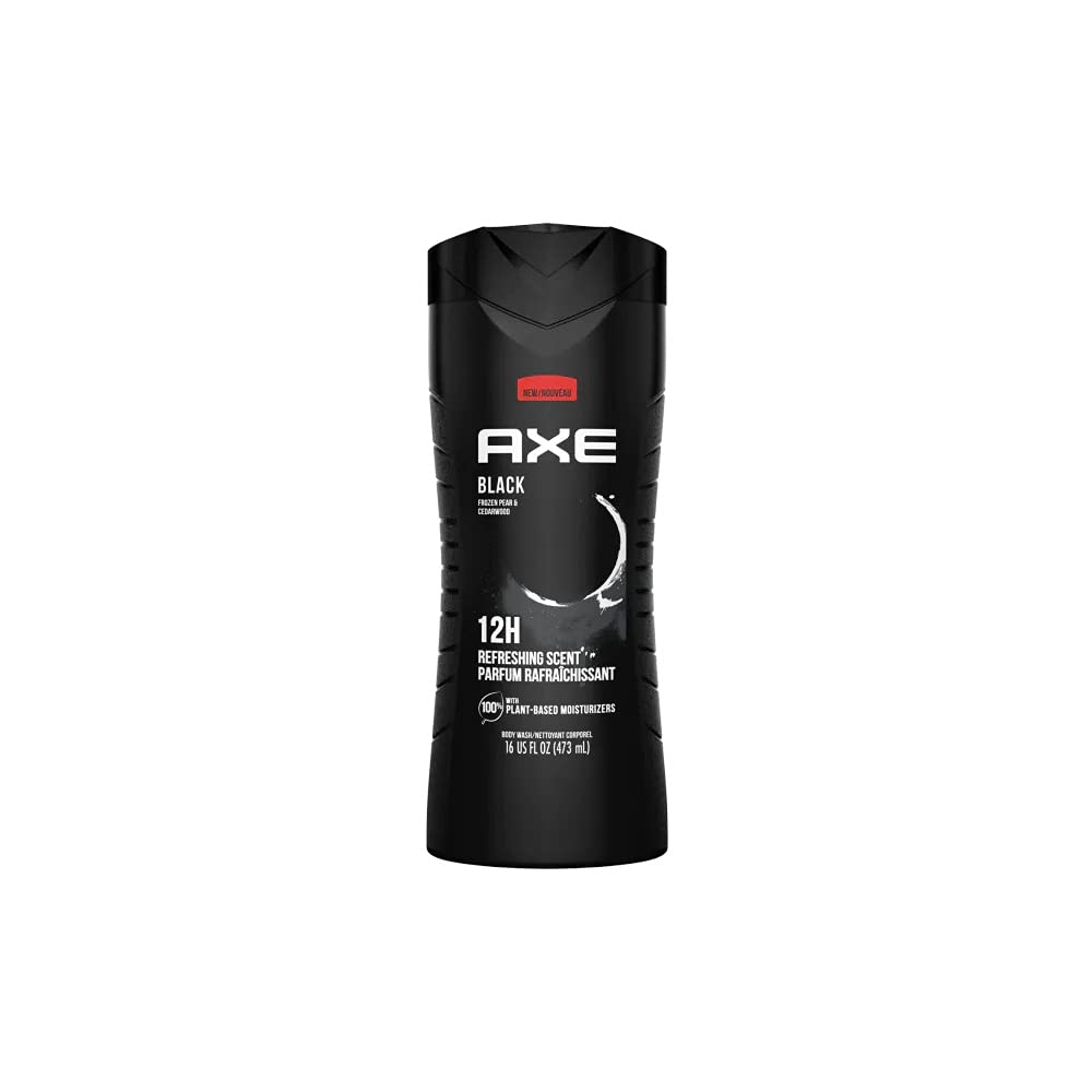 Axe Body Wash, Black 16 oz (Pack of 9)