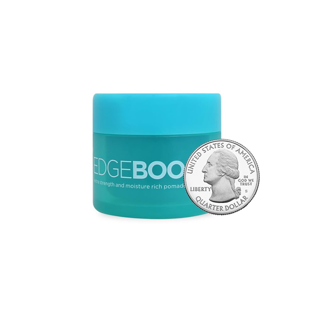 Style Factor Edge Booster Extra Strength and Moisture Rich Pomade 0.85oz Mini Travel Size (0.85oz, Pack of 1, Turquenite)
