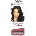 CoSaMo Love Your Color, No Ammonia, No Peroxide Hair Color, #765 Medium Brown (Pack of 3) Comparable to Loving Care