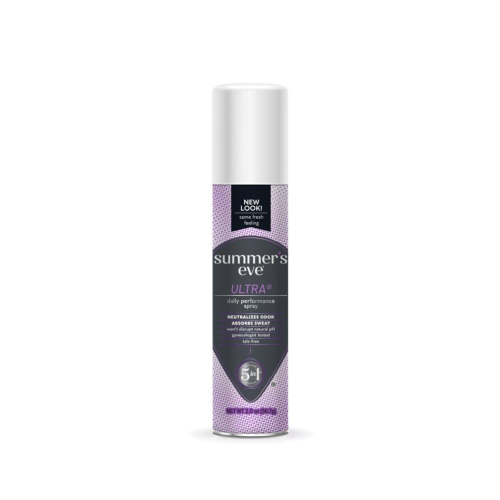 Summer's Eve Ultra Daily Active Feminine Spray, pH balanced, 2 Oz (Pack of 2)