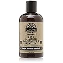 Okay 3 In 1 Men Shampoo Conditioner Treatment, natural scent 8 Ounce