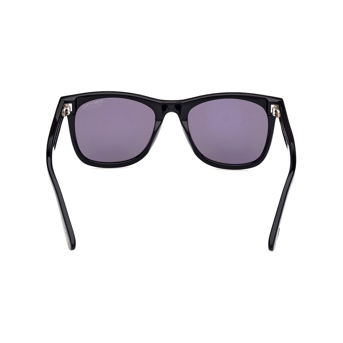 Tom Ford Kevyn Polarized Smoke Square Men's Sunglasses FT1099-N 01D 52, Shiny Black