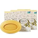 Lemon Verbena Clean Bar Soap by South of France Clean Body Care Triple-Milled French Soap with Organic Shea Butter + Essential Oils Vegan, Non-GMO