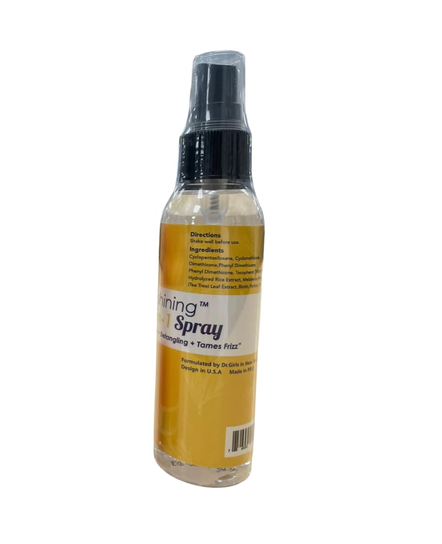 Dr.Girls Rice Water Wig-Shining 3 in 1 Spray 4oz (Tea Tree)