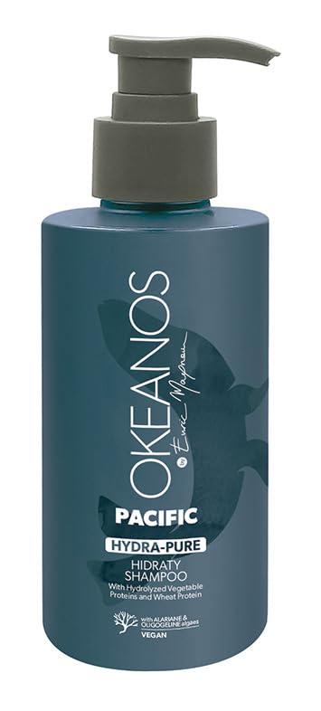 OKEANOS Hydra Pure Restore Ritual Box, Professional Deep Reconstruction Hair Care Set with Shampoo, Mask, Repair Elixir and Bi-Phase Conditioner