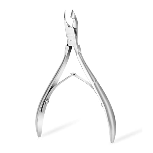 Rikans Professional Cuticle Clippers for Nails - Razor Sharp Cuticle Trimmer Tool - Durable Stainless Steel Cuticle Clippers for Adults - Ergonomic