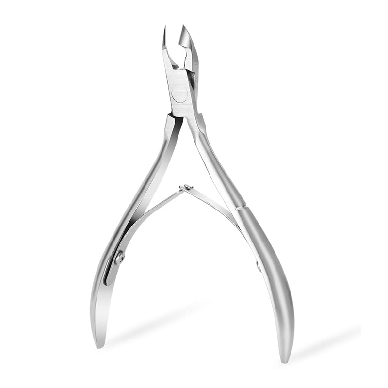 Rikans Professional Cuticle Clippers for Nails - Razor Sharp Cuticle Trimmer Tool - Durable Stainless Steel Cuticle Clippers for Adults - Ergonomic