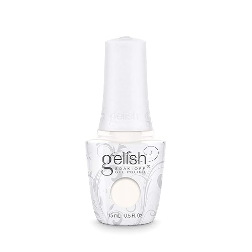 Gelish Soak-Off Gel Polish - 15mL TPO-Free, Long-Lasting, Vibrant Color, Professional Quality, High Shine, Chip-Resistant (Sheek White)
